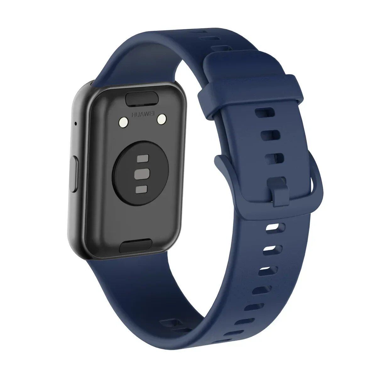Silicone band for Huawei Watch FIT 1, smartwatch replacement strap, wristband, compatible with various models, band color: Parallel import