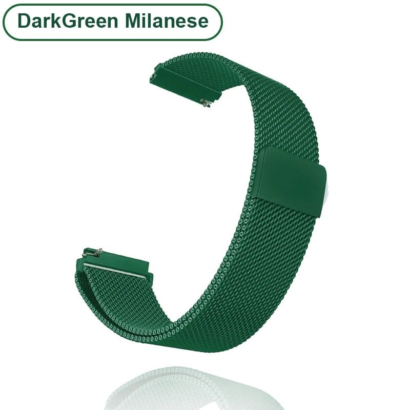 22mm Metal Strap for Redmi Watch 3 Active - Includes Case & Screen Protector, Magnetic Loop, Compatible with Redmi Watch 3 Lite, Watch Band, Bracelet, Band Color: Parallel Import