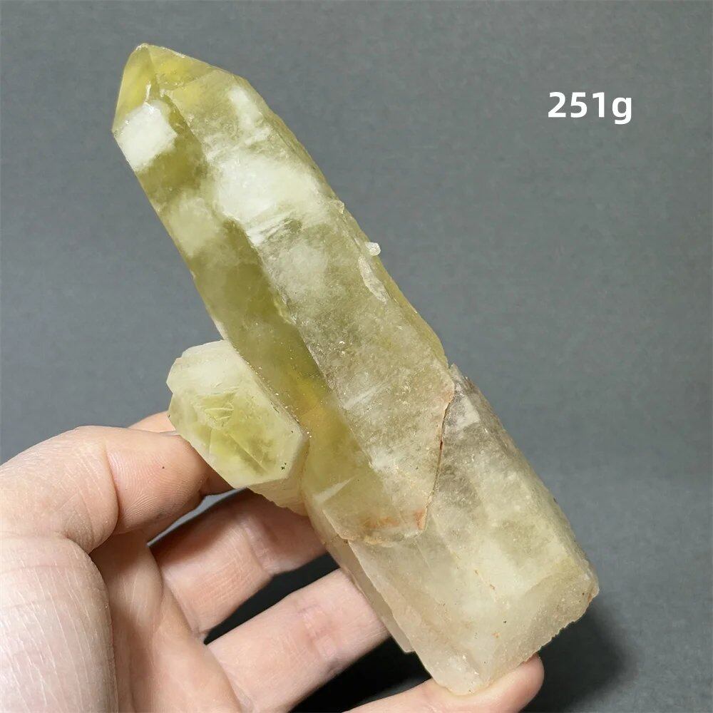 シトリン タワークリスタル 天然クォーツ 鉱石 エネルギー ヒーリング スピリチュアル オーラ 魔術 ホームデコレーション カラー: 並行輸入品