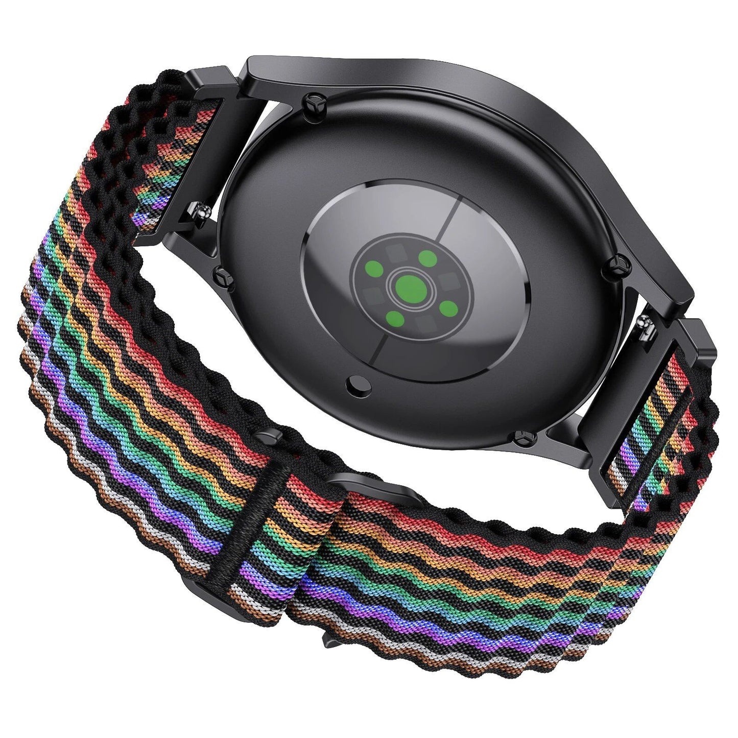22mm EasyFit Nylon Strap for Garmin Forerunner 255/265/965 Active/Vivoactive 4 Bracelet, Venu Universal Band, Band Color: 12mm, Band Width: Parallel Import