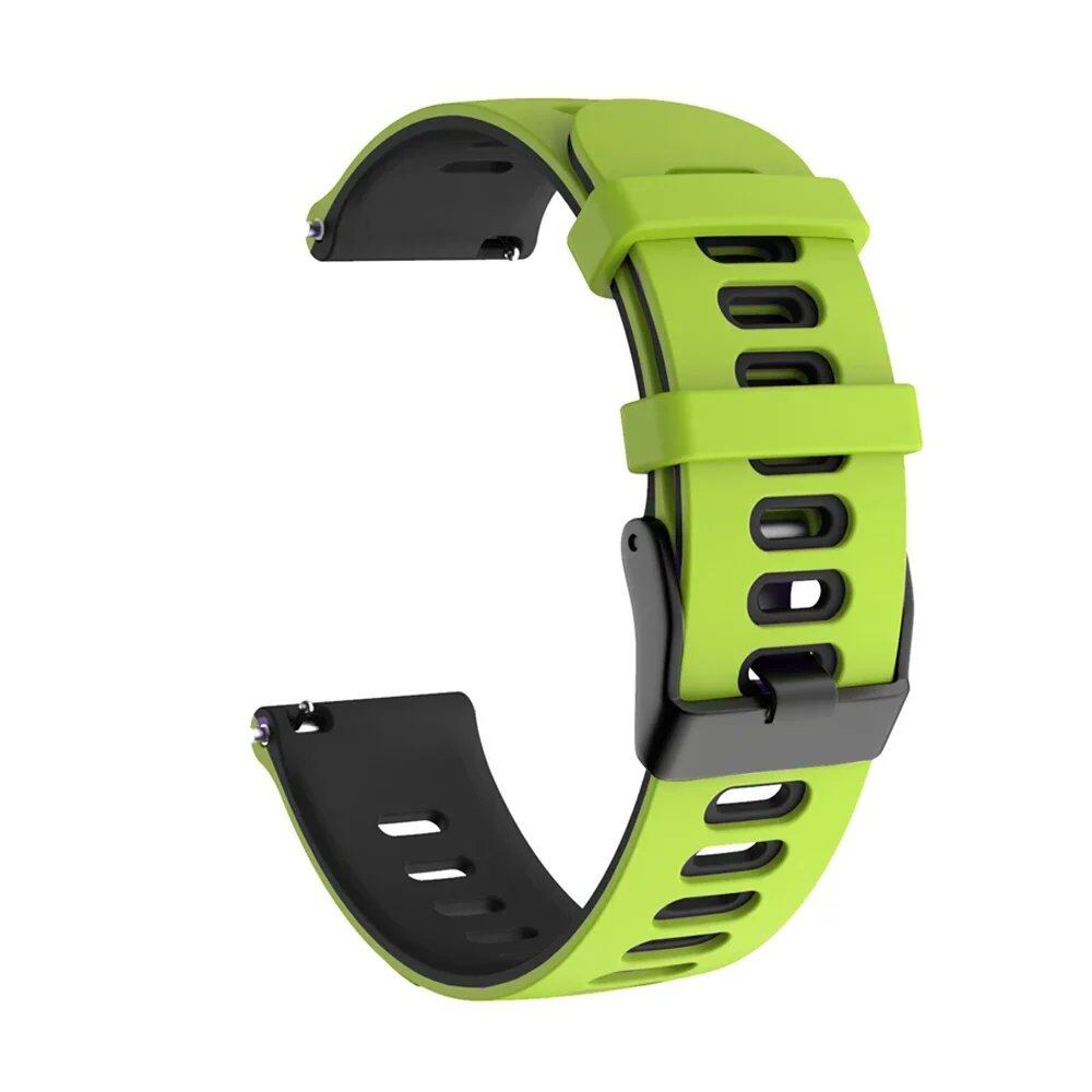 RealMe Watch 2 / 3 Pro / S / S Pro Sport Silicone Wristband - 20mm / 22mm Replacement Soft Watch Strap, Band Color: mm, Parallel Import