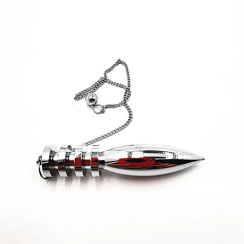 New Brass Dowsing Pendulum - Reiki Healing & Divination Pendant, Spiritual Wicca Amulet for Men, Screw-Shaped Pendulum, Radiestia, Parallel Import