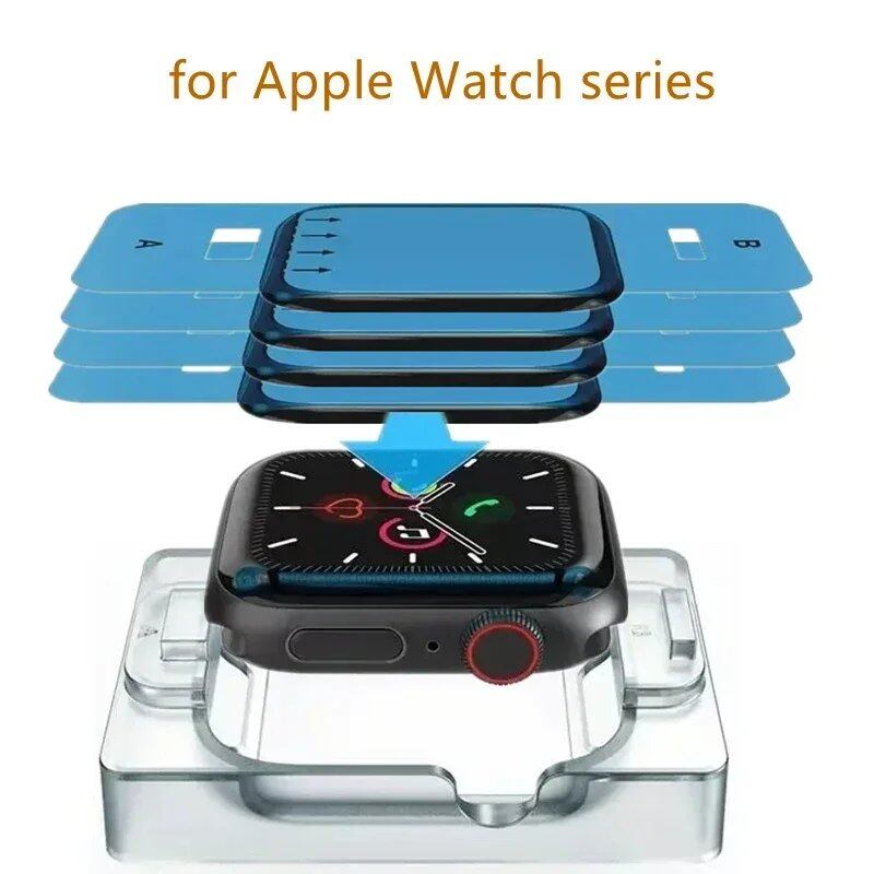 Apple Watch Ultra 10/9/8/7用 セラミックフィルム 3枚セット(49mm/46mm/45mm/41mm対応)
Apple Watch 6/5/SE用 画面保護フィルム(44mm/40mm/42mm/38mm対応) ;ダイアル直径:セラミックフィルム3枚セット 並行輸入品