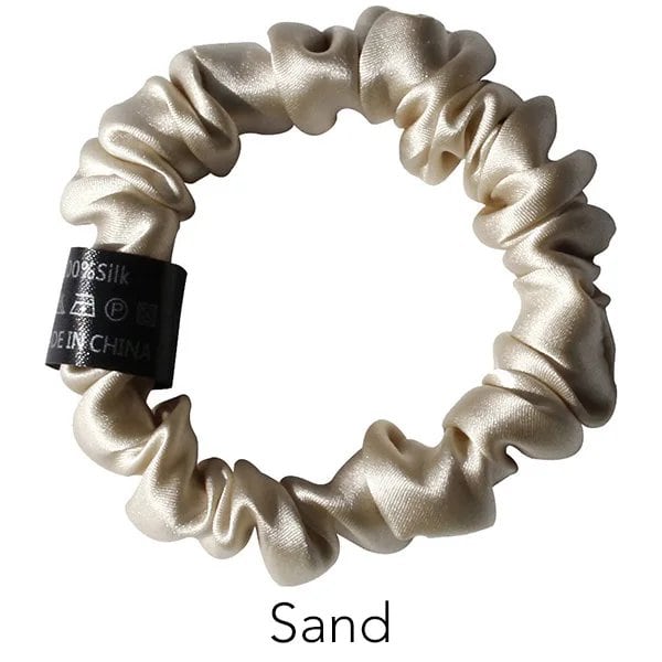 100%ピュアマルベリーシルク スクランチー ヘアゴム ヘアタイ 女性用 ダメージなし 19mm 1.5cm幅 ;発送元: 並行輸入品