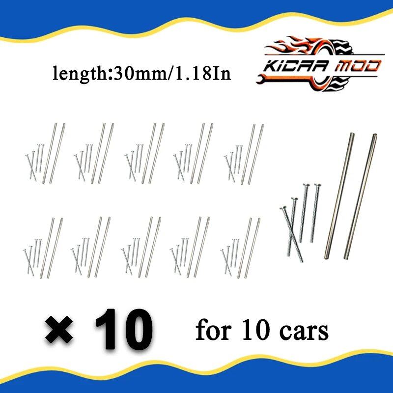 1/64 Scale Model Car Wheel & Axle Set, Replacement Parts for Hot Wheels, Matchbox, and Tomica Diecast Model Toys (Pack of 10) mm; Ships from: Parallel Import