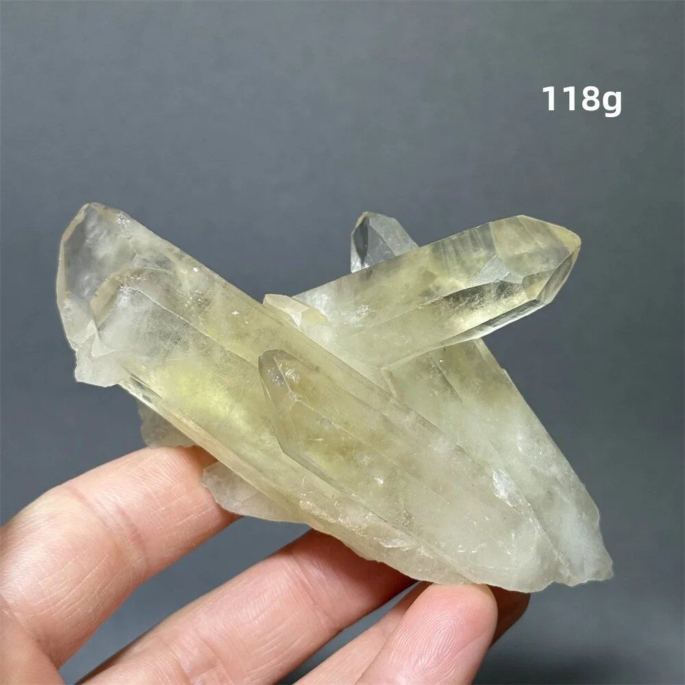 シトリン タワークリスタル 天然クォーツ 鉱石 エネルギー ヒーリング スピリチュアル オーラ 魔術 ホームデコレーション カラー: 並行輸入品