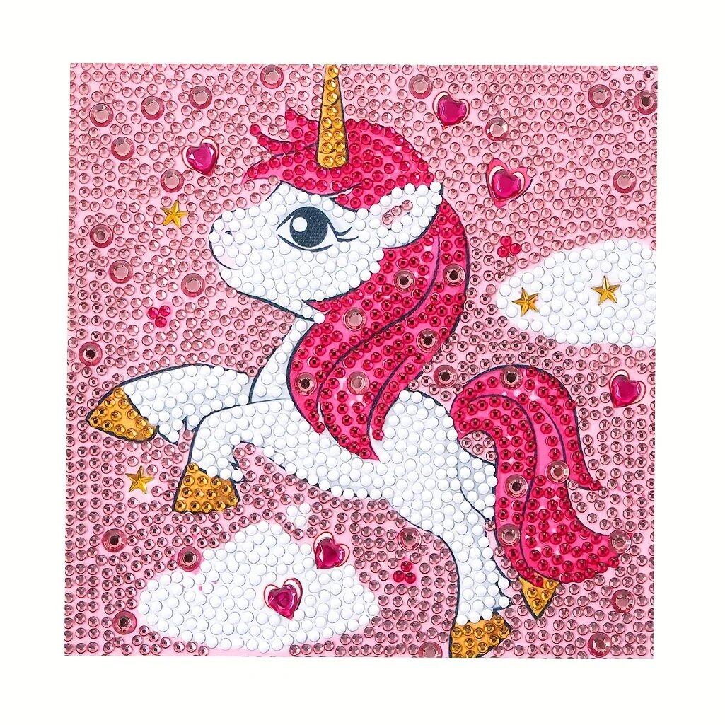 1 Easy 5D Cute Animal Diamond Painting Digital Kit Gift, Color Number: DX009, Parallel Import
