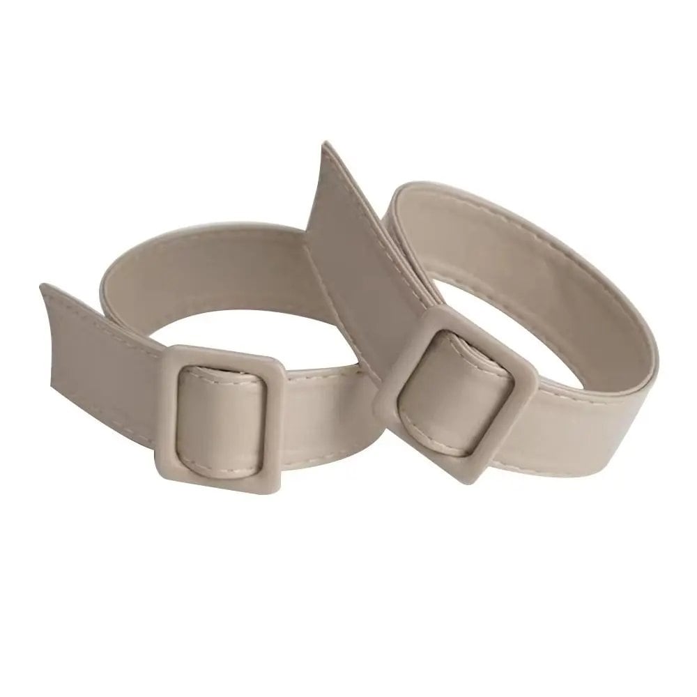 High-quality faux leather cuff band, durable replacement coat sleeve buckle, adjustable sleeve garter, coat, parallel import