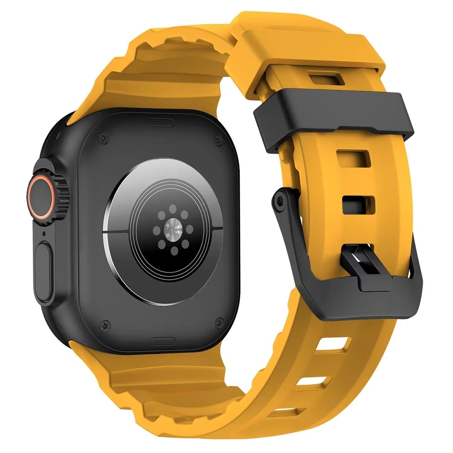 Trail Silicone Band Bracelet Strap for Apple Watch Ultra 2 49mm / Series 10/9/8/7 45mm / iWatch 6/5/SE 44mm, Band Color: mm, Parallel Import