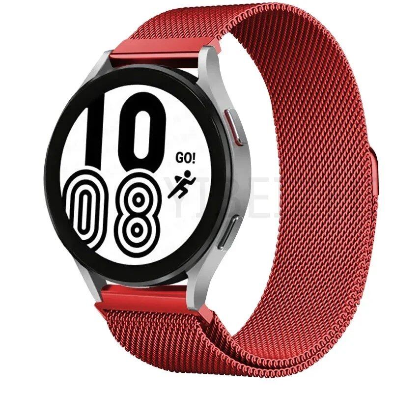 Milanese Loop Band for Samsung Galaxy Watch 6/5/4 Classic, Metal Strap, 20mm/22mm Bracelet, Compatible with Huawei GT/Amazfit GTS 4/GTR 2e/Bip 3-5, Parallel Import