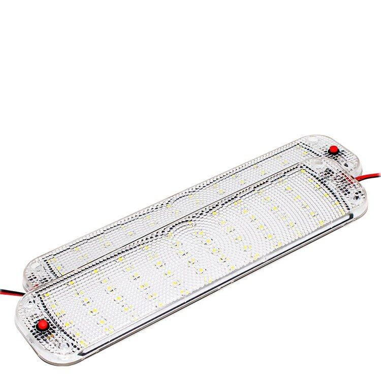 1/2 LED Interior Lighting Strips for RVs, Ceilings, and Rooftops with Switches for Campers, Bakers, Boats, and Trucks (Imported)