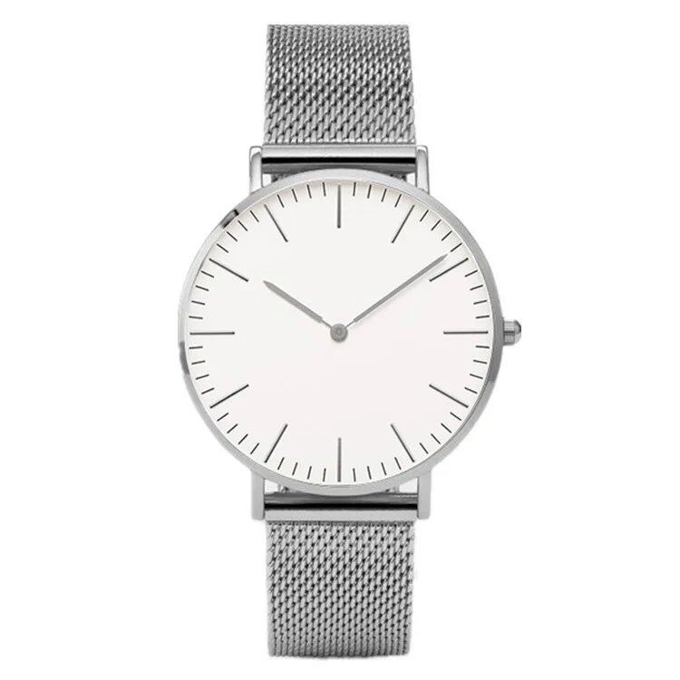 New Women's Quartz Watch, Lightweight and Stylish, Stainless Steel, Waterproof, Battery-Operated, Men's Watch, Parallel Import