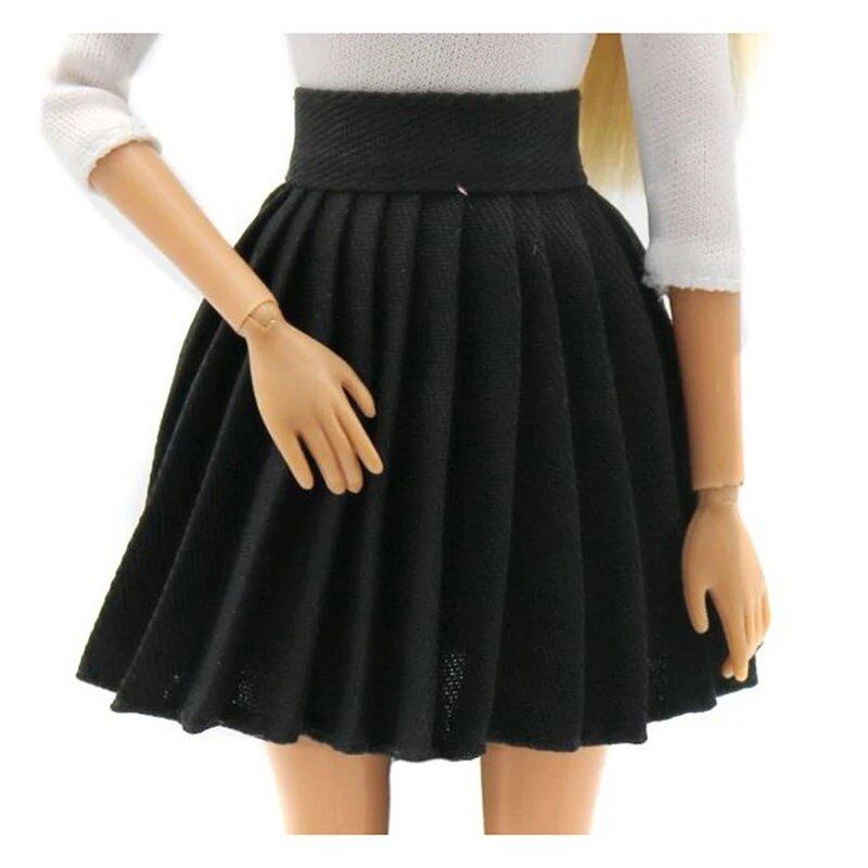 1/6 Scale BJD Doll Clothes Set (Puff Sleeve Shirt, Skirt, and Shorts) for 30cm (11.5 inch) Dollhouse Accessories; Size: One Piece Only, Parallel Import