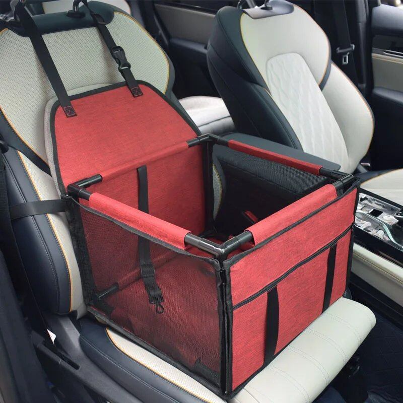 Waterproof Dog Car Seat Cover, Pet Carrier Bag, Cat Transport Hammock for Small and Medium Dogs, Dog Car Seat Basket (Parallel Import)