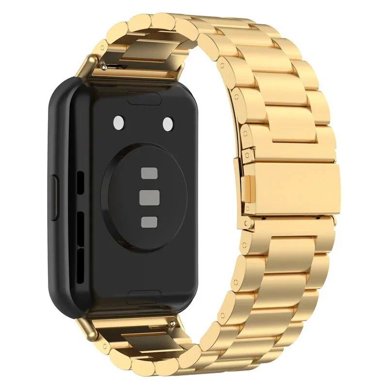 Replacement Metal Strap for Huawei Watch Fit 2, Stainless Steel Bracelet, Compatible with Huawei Fit2 Classic and Active, Band Color: ; Ships from: Parallel Import