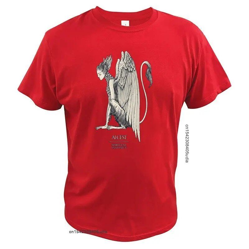 スピリチュアル・インスティンクトTシャツ アルセスト アルバムTシャツ フレンチ・ポストメタルバンド 綿100% 快適着心地 EUサイズ トップス メンズ レディース Tシャツ サイズ: 並行輸入品