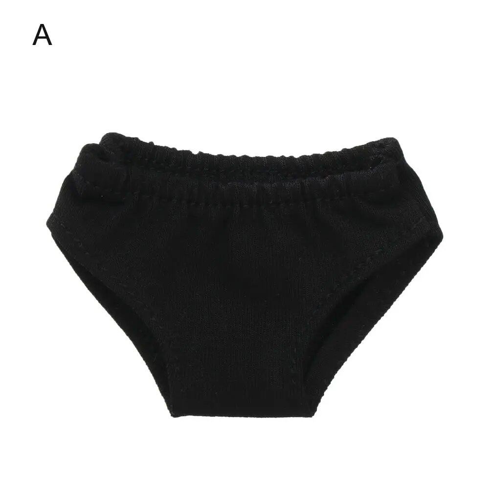 1/6 Scale Striped Briefs for Dolls, 60cm, Doll Underwear, Blythe Doll Pants, Dollhouse Kids Toy, DIY Doll Clothes, Parallel Import