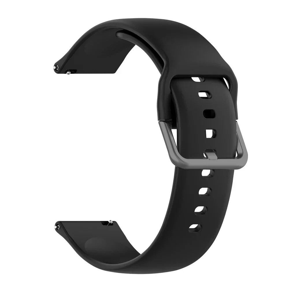 RealMe Watch 2 / 3 Pro / S / S Pro Sport Silicone Wristband - 20mm / 22mm Replacement Soft Watch Strap, Band Color: mm, Parallel Import