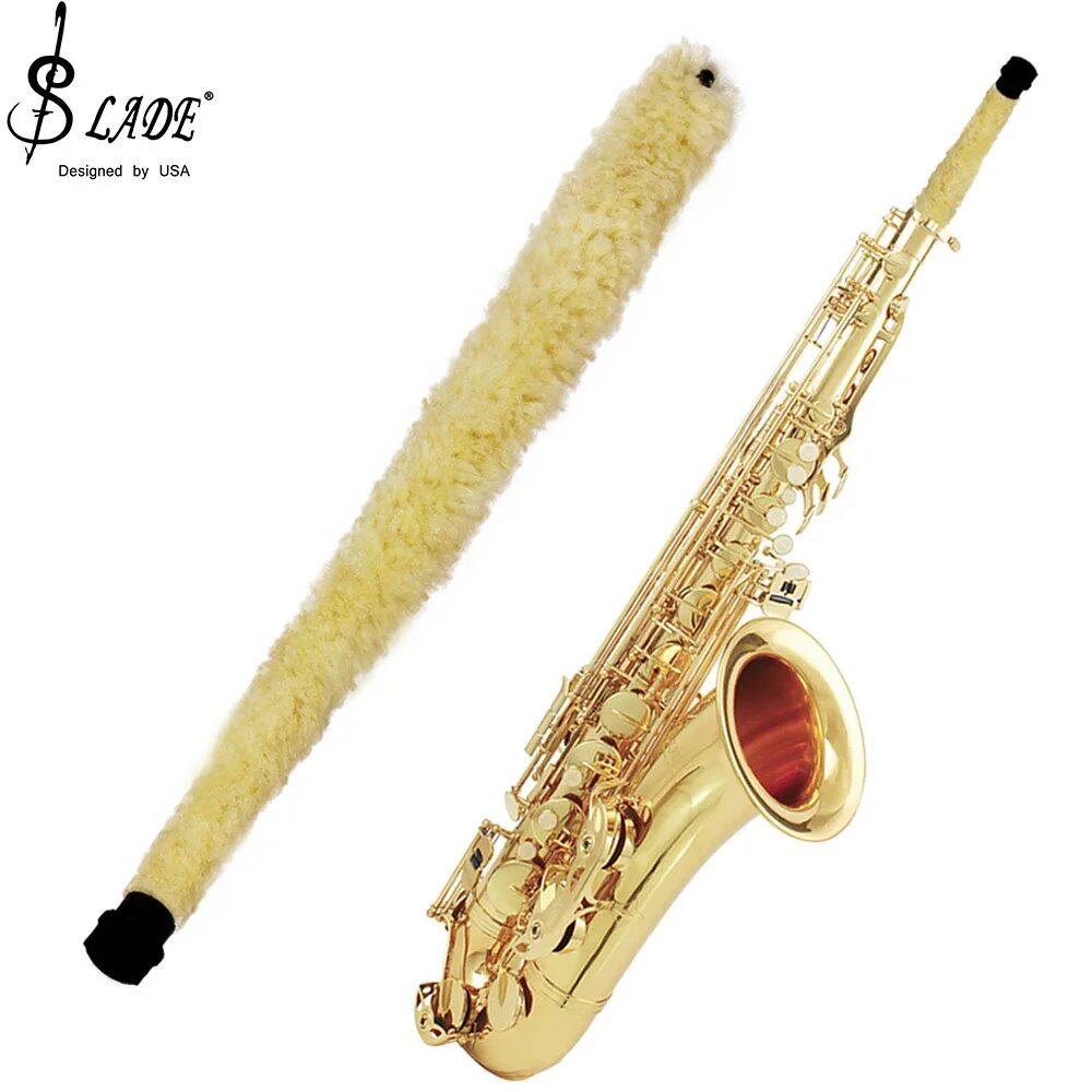 Yellow Saxophone Cleaning Brush, Absorbent Brush for Alto, Tenor, and Soprano Saxophones, Woodwind Instrument Accessories. Color: Brush. Ships from: Parallel Import.