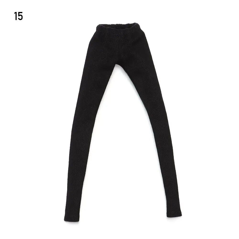 1/6 Scale Doll Clothes, Bottom Pants, Fashion Denim Shorts, Stretchy Tights, Leggings, PU Leather Trousers, 30cm BJD Doll Accessories, Parallel Import