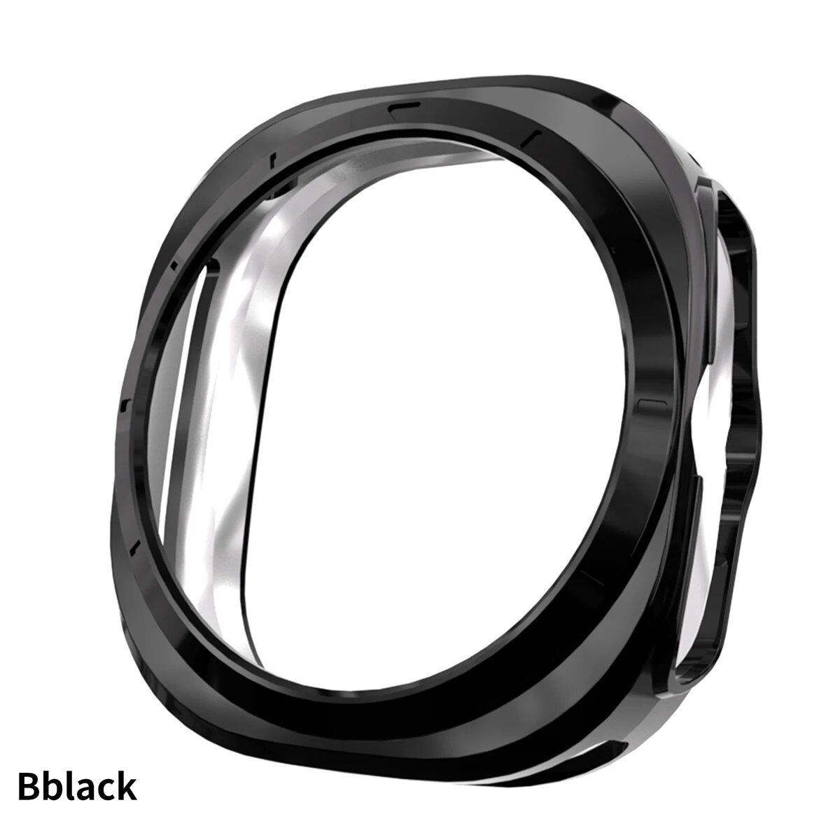 サムスン Galaxy Watch 7 Ultra 47mm 用 ソフトTPU 保護ケース カバー バンパー アクセサリー ;ダイアル直径:ギャラクシー7ウルトラ 47mm 並行輸入品