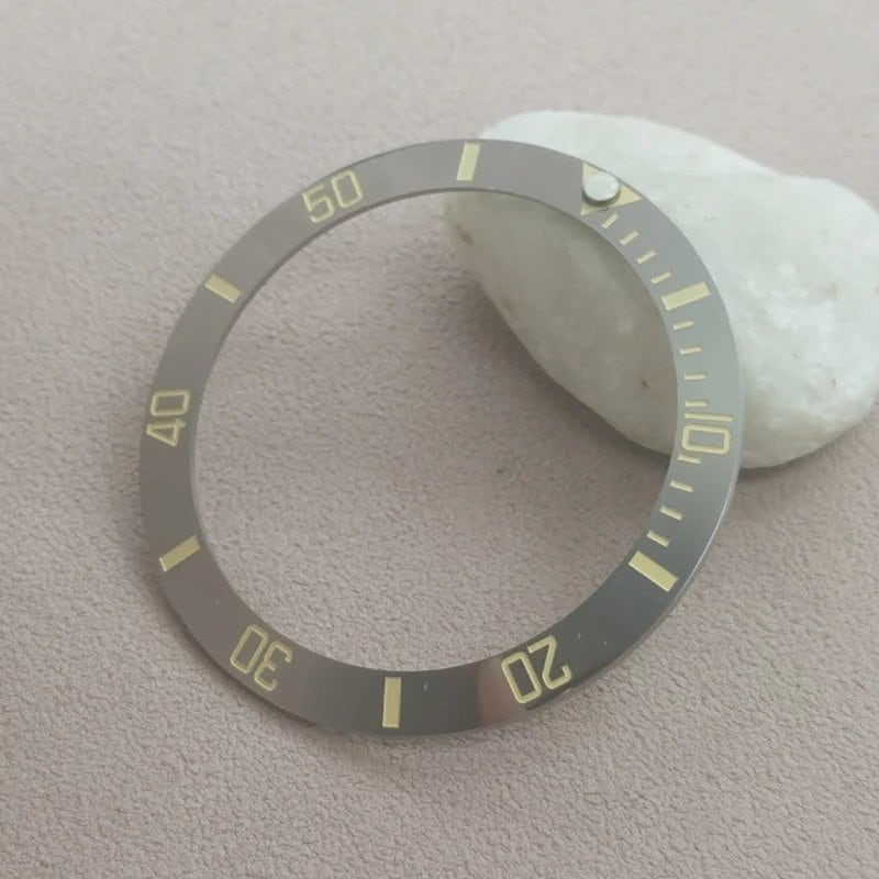 38mm Ceramic Bezel Insert for SKX007, SKX009, SRPD Compatible Watch Cases, NH35, NH36 Movements, Men's Watch Repair Part, Parallel Import