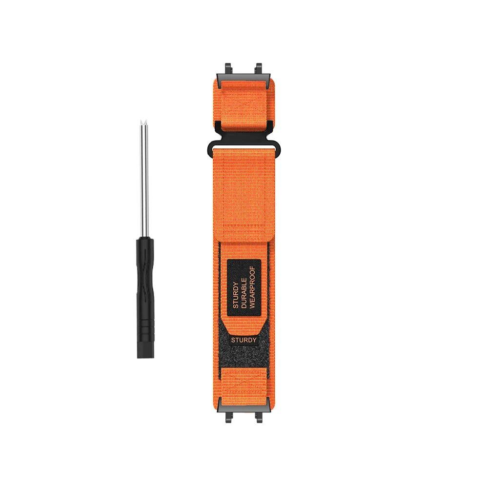 Nylon Strap for Huami Amazfit T-Rex 3, Outdoor Sports Smartwatch Band, Replacement Wristband (Tools Included), Band Color: Parallel Import