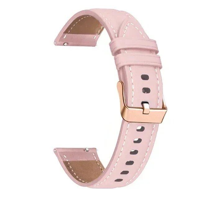 20mm Smartwatch Band for Xiaomi Amazfit Active/GTS2 4 Mini, PU Leather Bracelet Compatible with Amazfit Bip3 Pro/GTS3/2/2e/GTR 42mm, Band Color: Other, Band Width: 20mm, Parallel Import