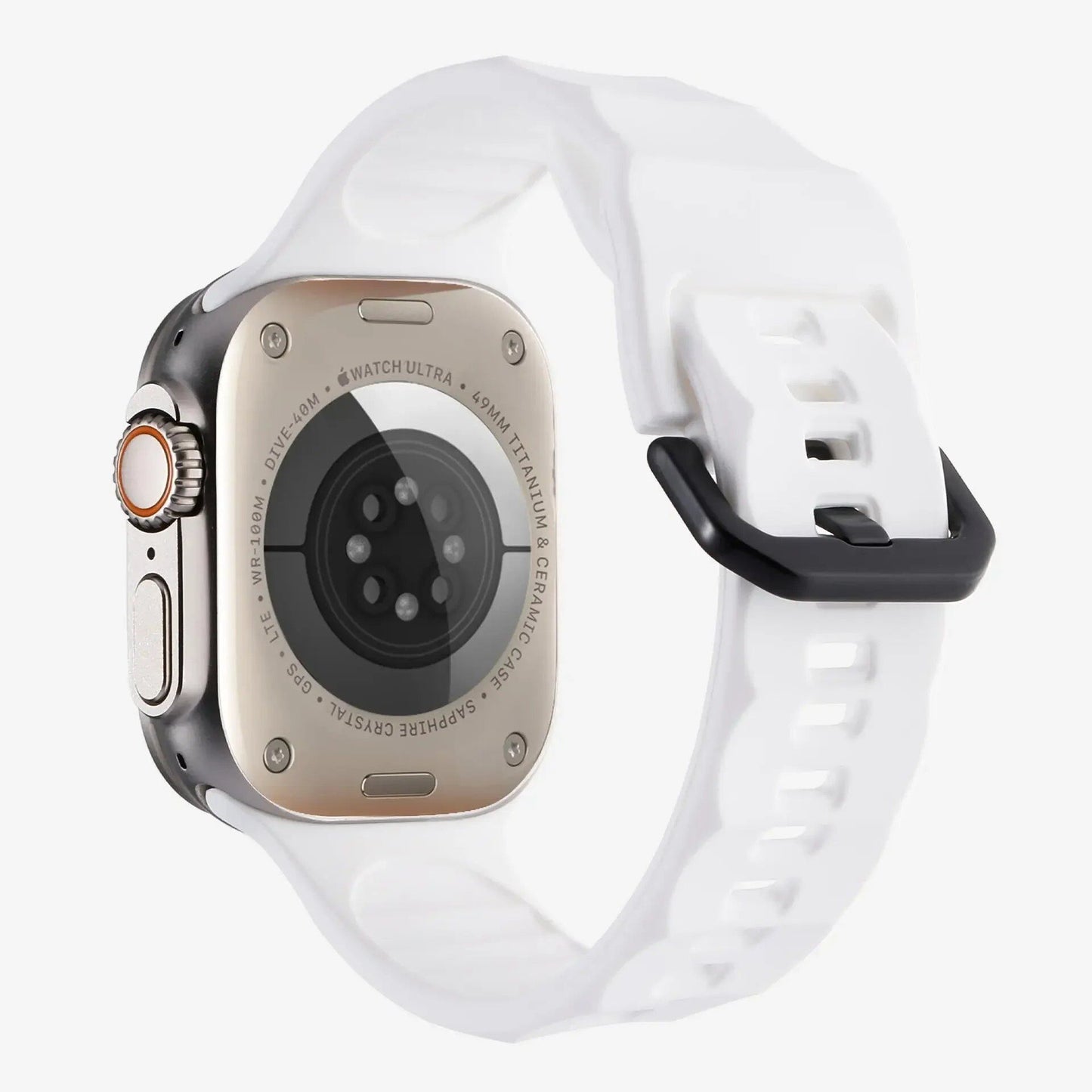 Apple Watch用スポーツシリコンバンド 45mm 44mm 42mm対応 シリコンストラップ ブレスレット アップルウォッチUltra 2 49mm用時計バンド サイズ: 並行輸入品