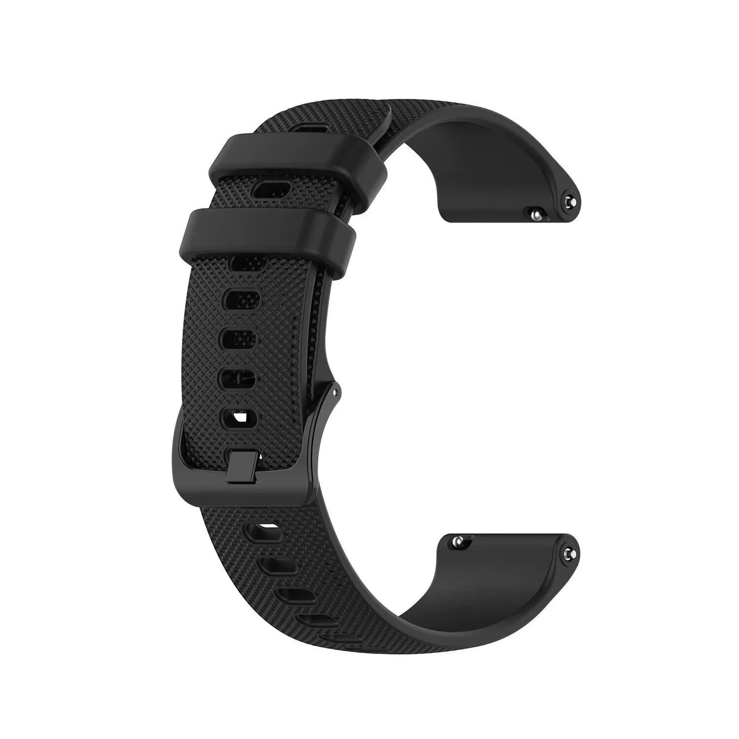 Garmin Vivoactive 5/3・Venu 2 SQ・Vivoactive 4/4S・Forerunner 645/245用 純正シリコンウォッチバンド ストラップ アクセサリー バンドカラー:mm 並行輸入品