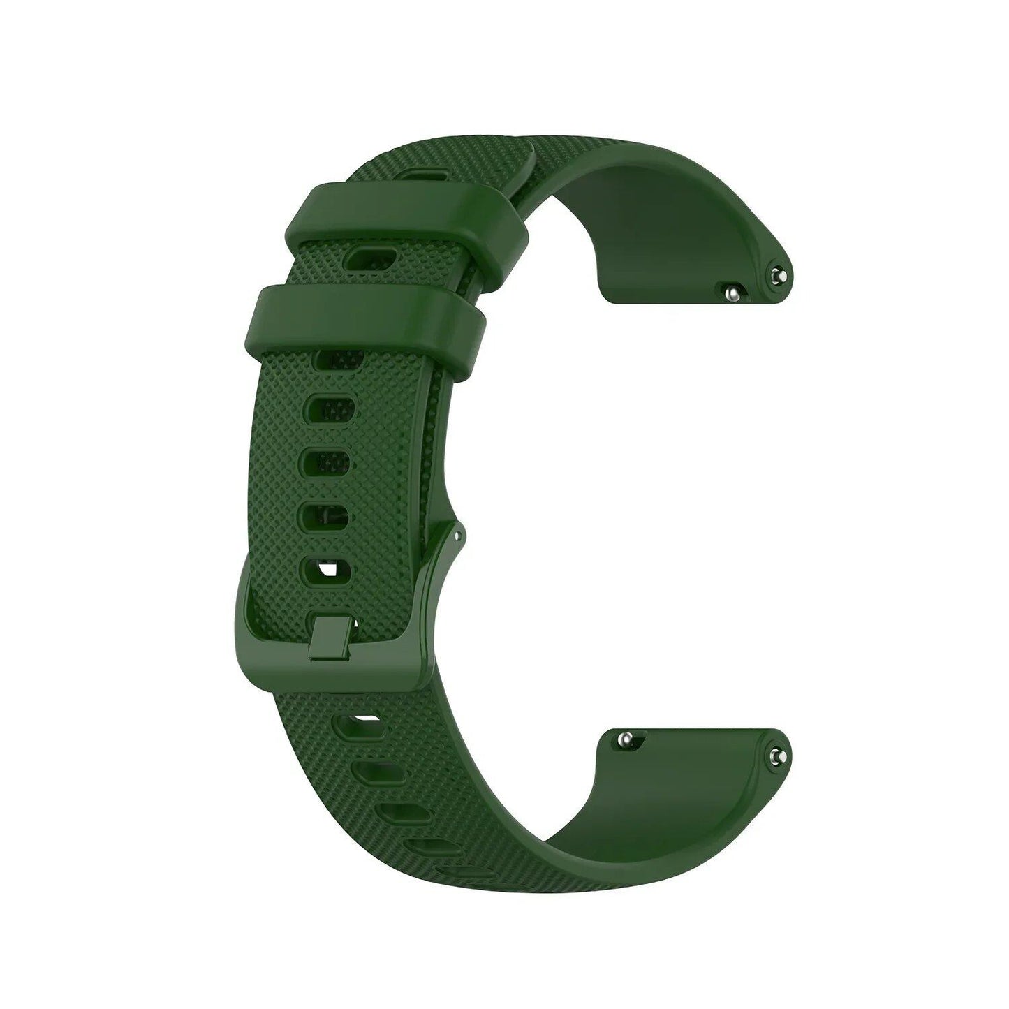 Garmin Vivoactive 5/3・Venu 2 SQ・Vivoactive 4/4S・Forerunner 645/245用 純正シリコンウォッチバンド ストラップ アクセサリー バンドカラー:mm 並行輸入品