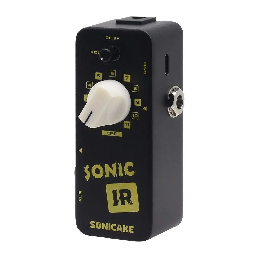 Sonicake Sonic IR Speaker Cabinet Simulator Impulse Response Loader for Guitar and Bass Effects Pedal QSS-12 (Imported)