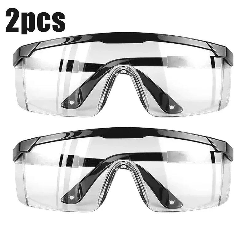 1/10 Splash-Resistant Work Safety Glasses, Protective Goggles, Dustproof and Windproof, Industrial Safety Glasses, Cycling Goggles, Color: Parallel Import