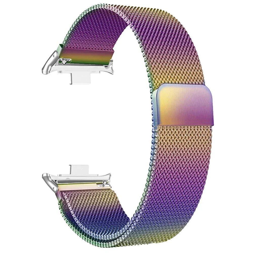 ミラネーゼループバンド for Redmi Watch 5/4 スマートウォッチ用ブレスレット Mi Band 8 Pro/9 Pro対応 交換用メタルストラップ アクセサリー バンドカラー: 並行輸入品