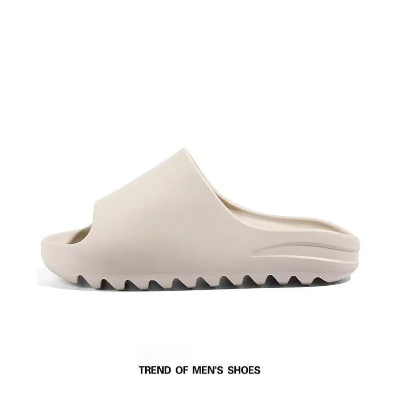 Women's Lightweight EVA Summer Slippers, Comfortable Massage Flats, Couples' Room Shoes, Bathroom Shoes, Shower Sandals, Color: Imported