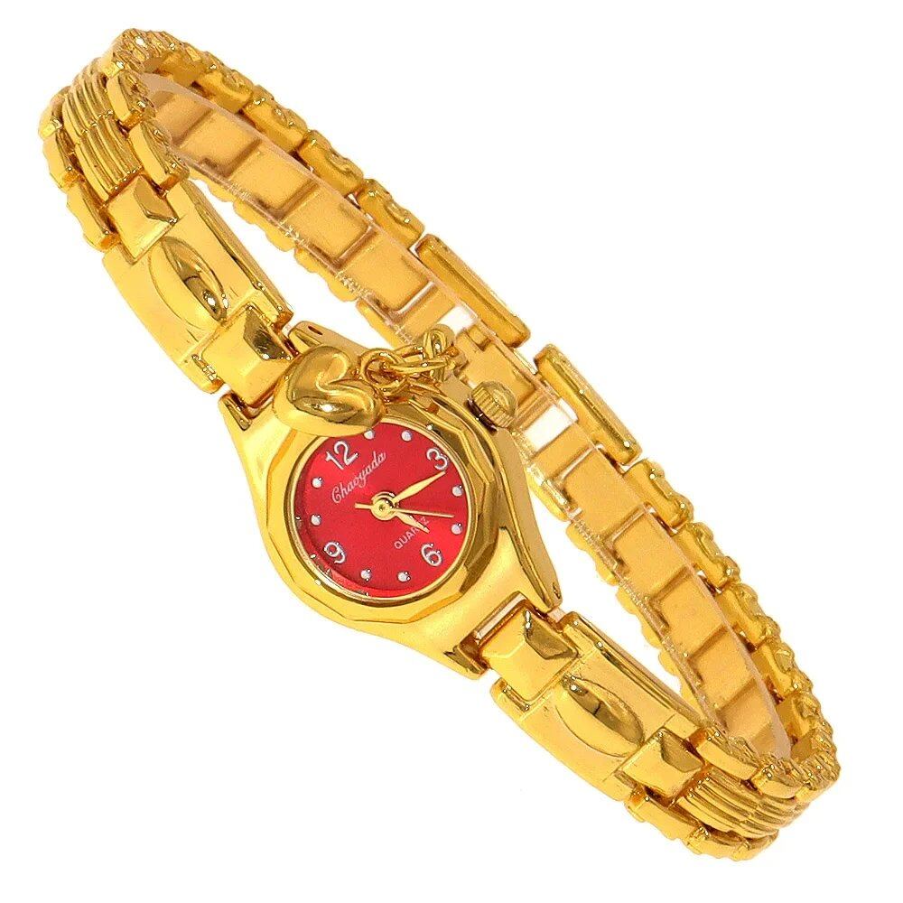 Simple and elegant ladies' small watch, luxury gold quartz watch, women's watch, color: 134, parallel import