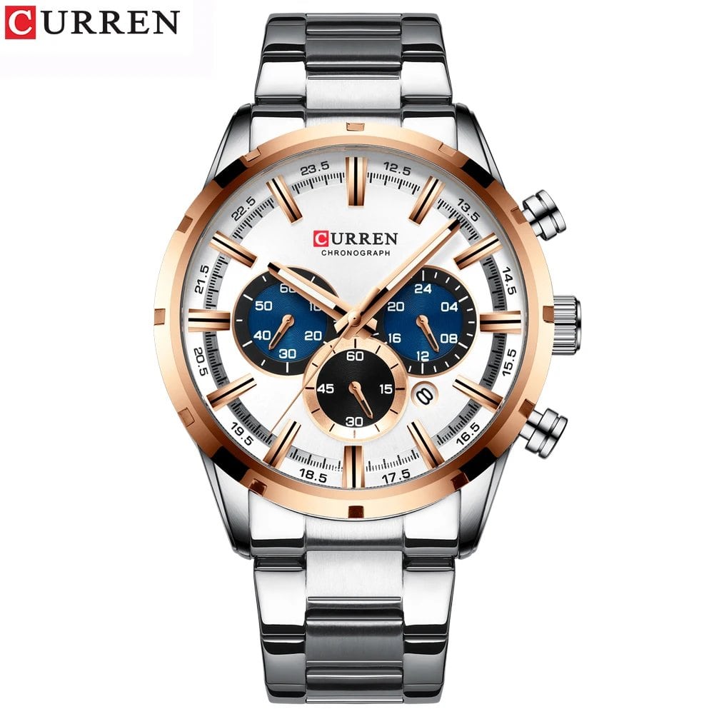 Karen Men's Luxury Waterproof Chronograph Quartz Watch, Hot Fashion Top Brand, Women's Watch, Parallel Import