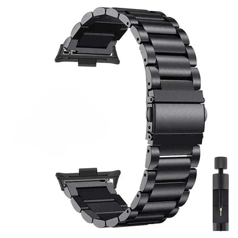Stainless Steel Metal Band Replacement Strap for Huawei Watch Fit 3/Fit 2, Band Color: Parallel Import