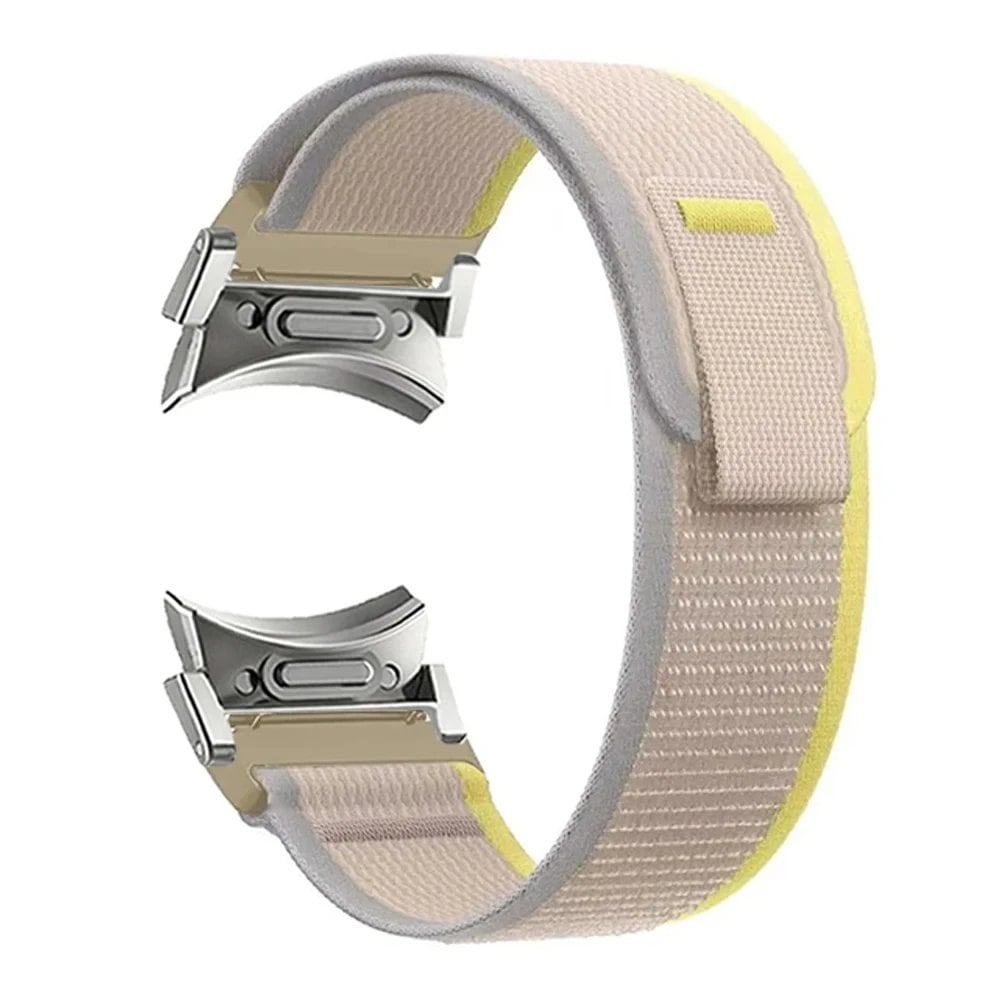 Nylon Band for Samsung Galaxy Watch 5 Pro 45mm, Quick Fit Strap with No Gap, Compatible with Samsung Watch 4/5/6 43/47/40/44mm, Wristband Size: Parallel Import