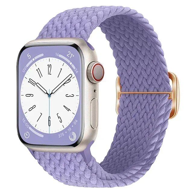 Apple Watch Ultra 2用ナイロンストラップ バンド 49mm 40mm 44mm 41mm 38mm 45mm 伸縮ブレイデッドループ リストバンド iWatch Series 9/8/7/6/SE/5/4対応 バンドカラー:mm 並行輸入品