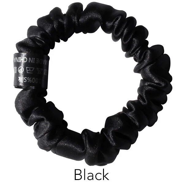 100%ピュアマルベリーシルク スクランチー ヘアゴム ヘアタイ 女性用 ダメージなし 19mm 1.5cm幅 ;発送元: 並行輸入品
