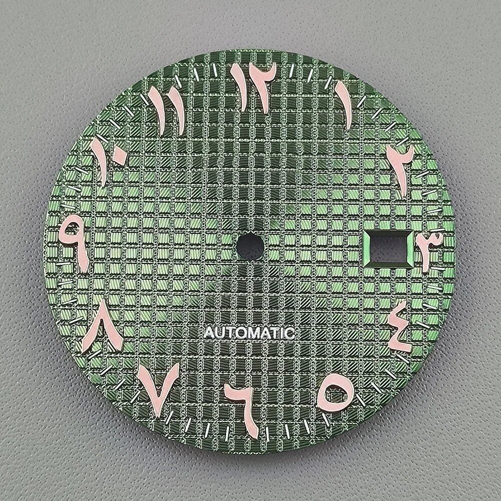 High-quality 31.8mm Arabic Numeral S Dial for NH35/NH36 Movements, Watch Accessories, Maintenance Tool, Parallel Import
