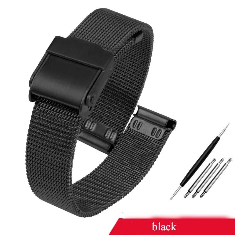 Milan Mesh Watch Strap for Casio, Silver and Gold, Retro Style, Women's, Stainless Steel, 13mm and 14mm, Compatible with LA670, LA680, and LA690, Band Color: mm, Parallel Import