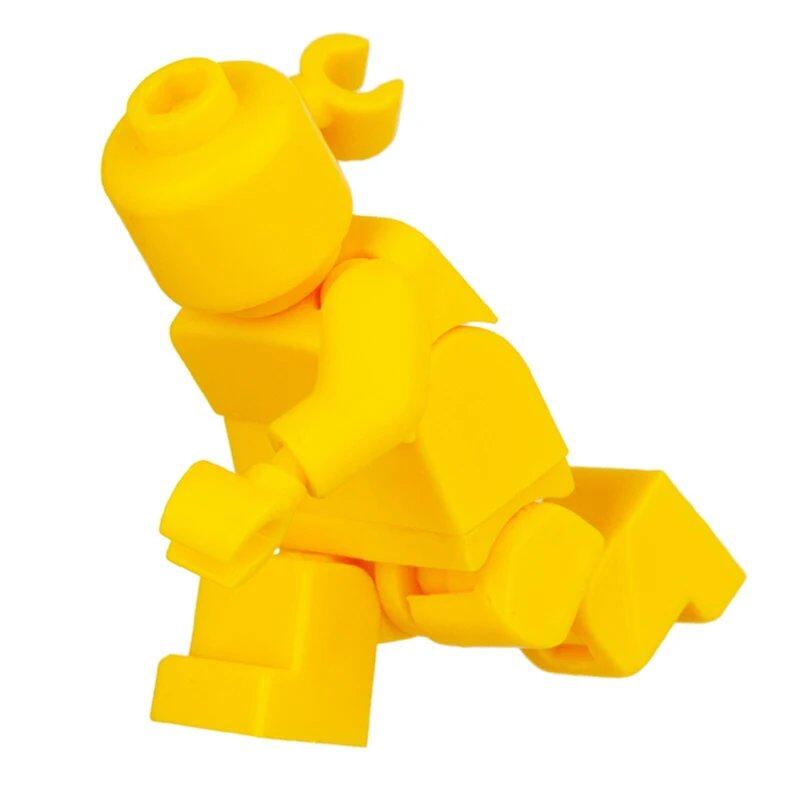 1.77-inch Articulated Figure Model Ornament (Multiple Colors Available); Size: 1.77 inches; Parallel Import