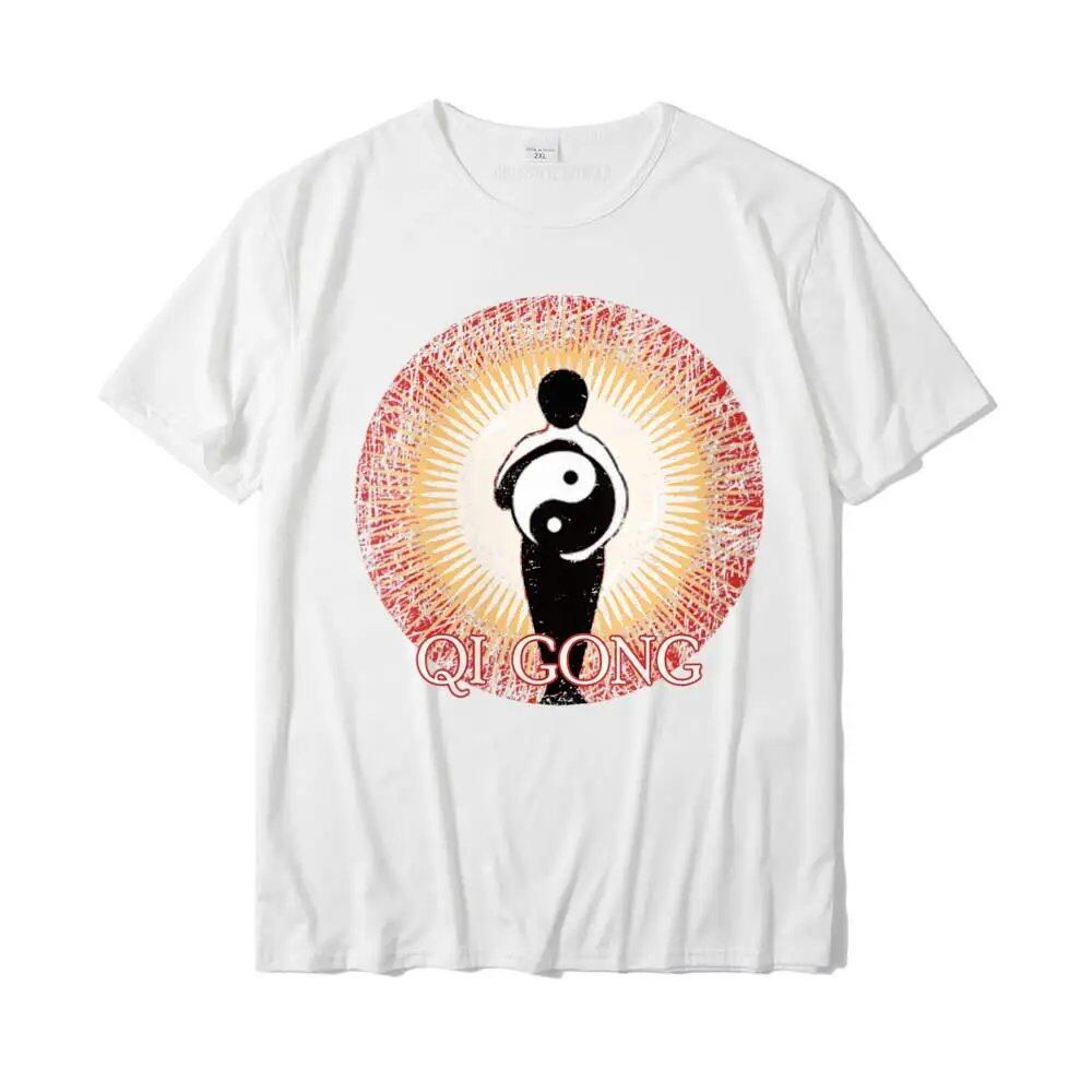 女性用気功・陰陽エネルギー瞑想太極丸首Tシャツ カミサス 卸売り カジュアルTシャツ 綿 大人用トップス ティー カジュアル サイズ: 並行輸入品