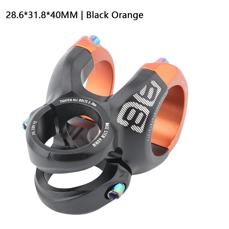 HASSNS DH40 Mountain Bike Stem, Short Power Handlebar Table for Road Bikes, MTB Power Stem, 28.6*31.8/35*40mm, Stem Riser, Cycling Bridge, Color: DH40, Parallel Import