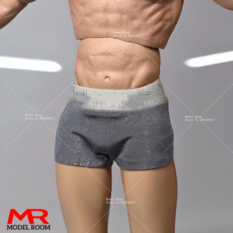 1/6 Scale Men's Underwear, Fashion Underwear, Costume Accessory, Model Fit for 12-Inch Male Soldier Action Figures and Body Dolls; Size: Underwear Only, Parallel Import