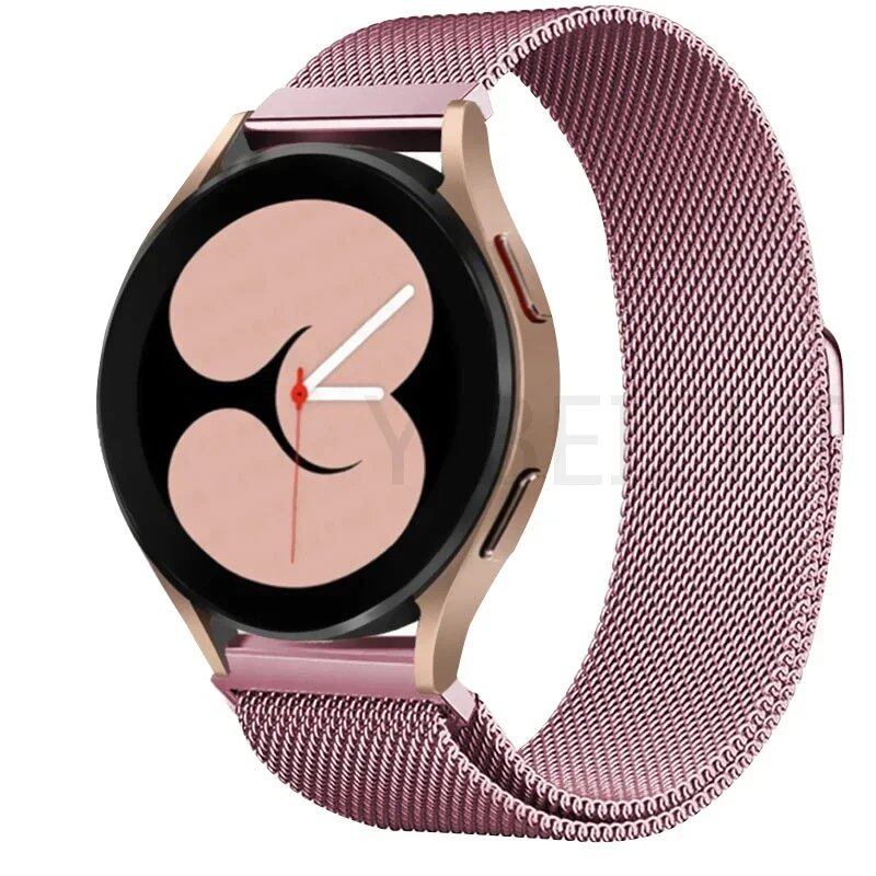 Milanese Loop Band for Samsung Galaxy Watch 6/5/4 Classic, Metal Strap, 20mm/22mm Bracelet, Compatible with Huawei GT/Amazfit GTS 4/GTR 2e/Bip 3-5, Parallel Import