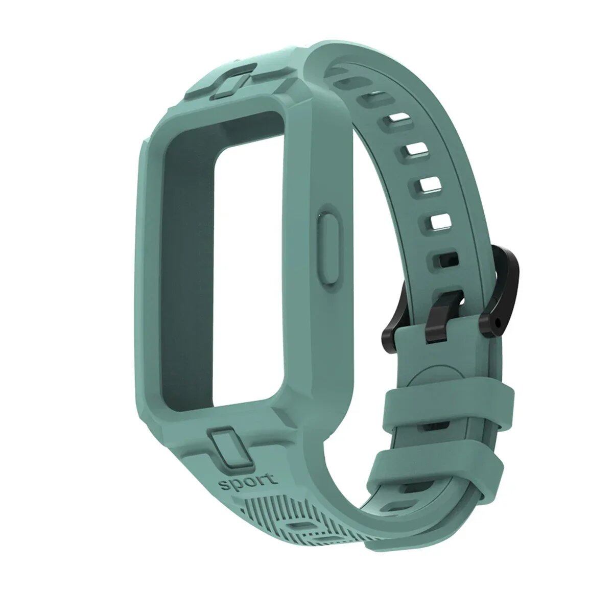 Huawei Band 9/8/7/6 用シリコンバンド スマートウォッチ交換用ストラップ スポーツ用通気性ストラップ バンドカラー: 並行輸入品