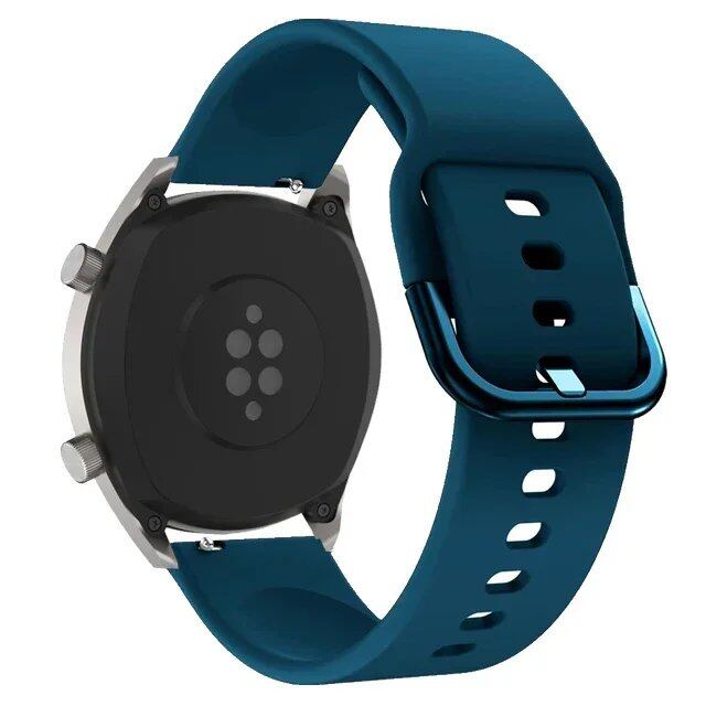 Huawei Watch GT 2/2e/3 Pro 用 22mm シリコン スマートウォッチ ストラップ - Samsung Galaxy Watch 3/45mm/46mm/S3 対応 バンド バンドカラー:;バンド幅:22mm ウォッチバンド 並行輸入品